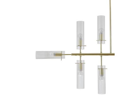 Люстра на штанге Indigo Saetta 11053/12R Gold V000565, изображение 4