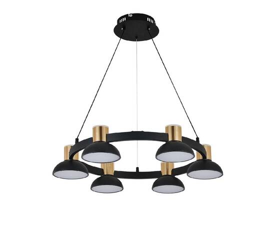 Подвесная люстра Indigo Traforo 11059/6P Black V000182L, изображение 2