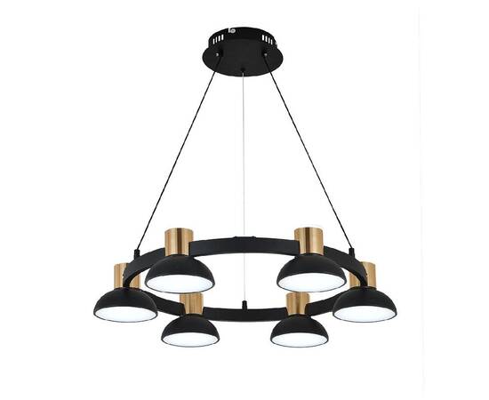 Подвесная люстра Indigo Traforo 11059/6P Black V000182L, изображение 3