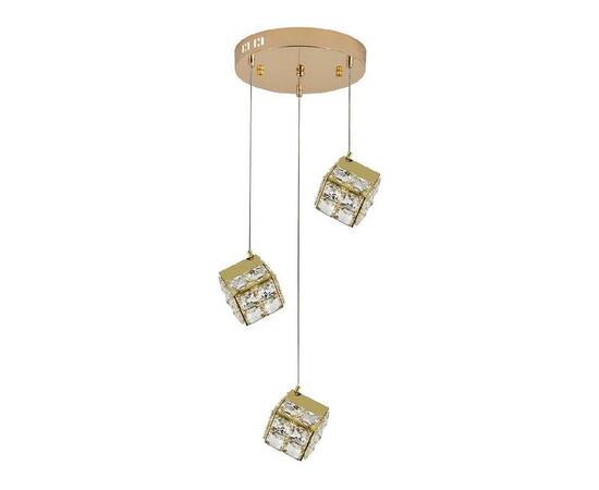 Подвесной светильник Indigo Radioso 12048/3P Gold V000134L, изображение 2