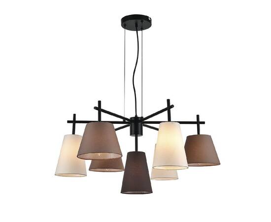 Подвесная люстра Indigo Abbinare 13032/7P Black V000534