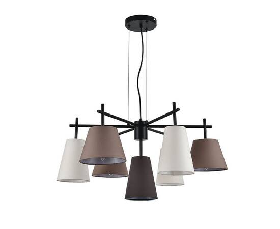 Подвесная люстра Indigo Abbinare 13032/7P Black V000534, изображение 2