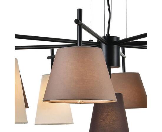 Подвесная люстра Indigo Abbinare 13032/9P Black V000535, изображение 3