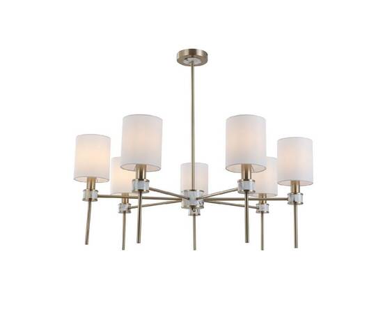 Люстра на штанге Indigo Poesia 13035/8R Brass V000578