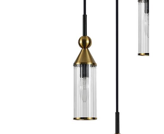 Подвесной светильник Indigo Torazzo 13037/3S Black V000532, изображение 4