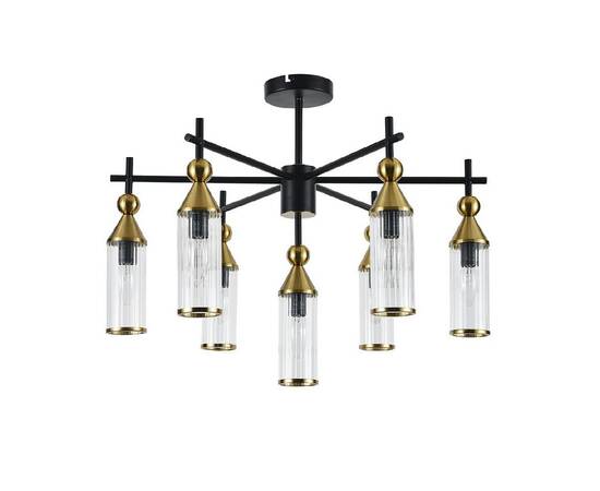 Люстра на штанге Indigo Torazzo 13037/7R Black V000528, изображение 2