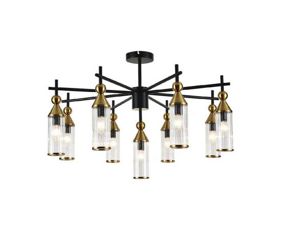 Люстра на штанге Indigo Torazzo 13037/9R Black V000529