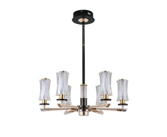 Люстра на штанге Indigo Grandioso 13038/6R Black V000185L, изображение 2