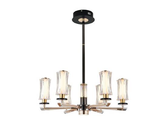 Люстра на штанге Indigo Grandioso 13038/6R Black V000185L, изображение 4