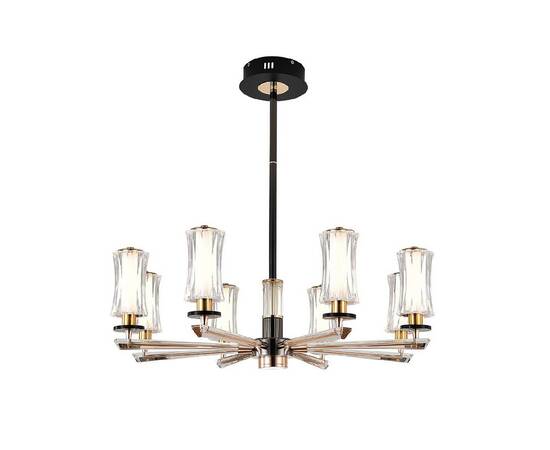 Люстра на штанге Indigo Grandioso 13038/8R Black V000186L