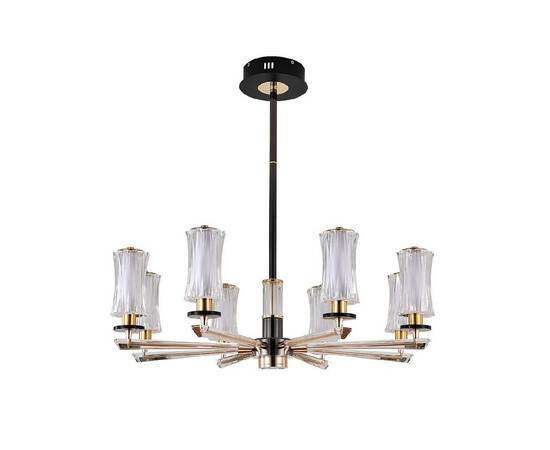 Люстра на штанге Indigo Grandioso 13038/8R Black V000186L, изображение 2