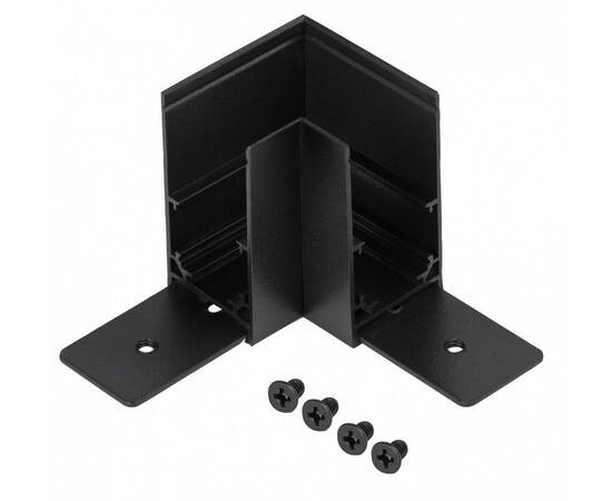 Коннектор угловой для накладного магнитного шинопровода ЭРА TRM-S20-CC-B Б0054787