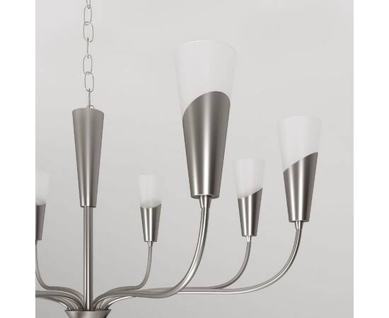 Подвесная люстра Eurosvet 60167/8 никель Smart a068285, изображение 4