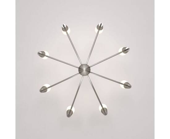 Подвесная люстра Eurosvet 60167/8 никель Smart a068285, изображение 5