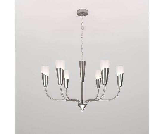 Подвесная люстра Eurosvet 60167/6 никель Smart a068284