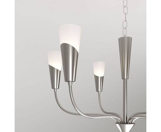 Подвесная люстра Eurosvet 60167/6 никель Smart a068284, изображение 3