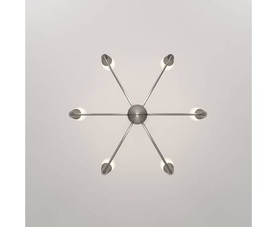 Подвесная люстра Eurosvet 60167/6 никель Smart a068284, изображение 5