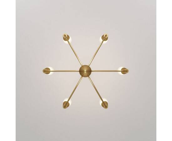 Подвесная люстра Eurosvet 60167/6 латунь Smart a068279, изображение 5