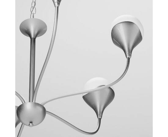 Подвесная люстра Eurosvet 60169/6 никель Smart a068276, изображение 3