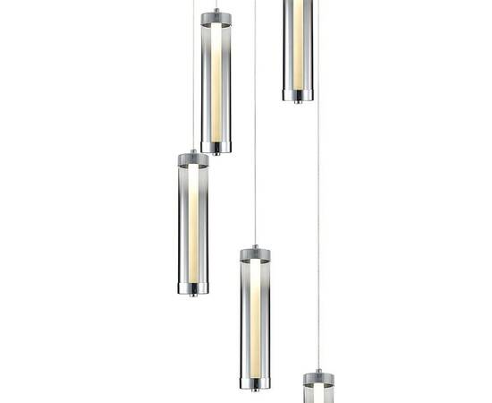 Каскадная люстра Indigo Rilucente 11061/5P Chrome V000147L, изображение 3