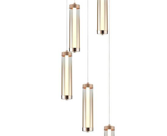 Каскадная люстра Indigo Rilucente 11061/5P Gold V000151L, изображение 3
