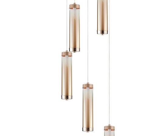 Каскадная люстра Indigo Rilucente 11061/5P Gold V000151L, изображение 4