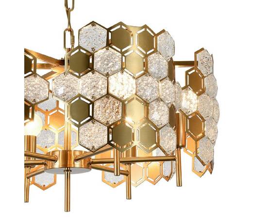 Подвесная люстра Indigo Delizia 12047/6P Brass V000571, изображение 3