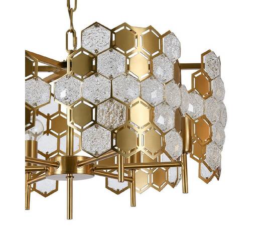 Подвесная люстра Indigo Delizia 12047/6P Brass V000571, изображение 4