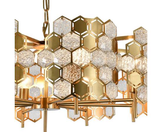 Подвесная люстра Indigo Delizia 12047/8P Brass V000572, изображение 3