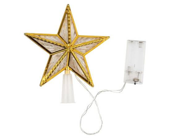 Украшение звезда Uniel ULD-H1515-010/DTB/2AA MULTI STAR-4 UL-00010942