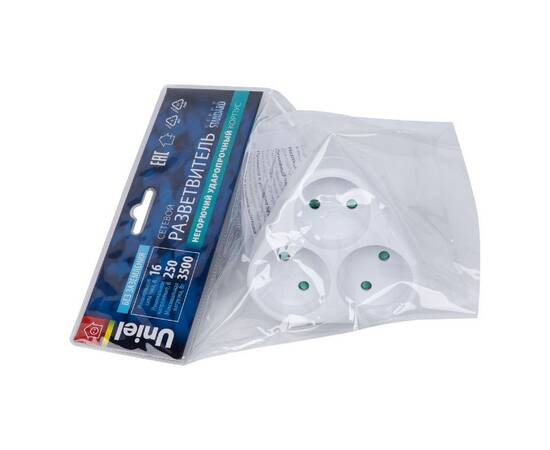 Сетевой разветвитель Uniel S-ES3-16F WHITE UL-00011237