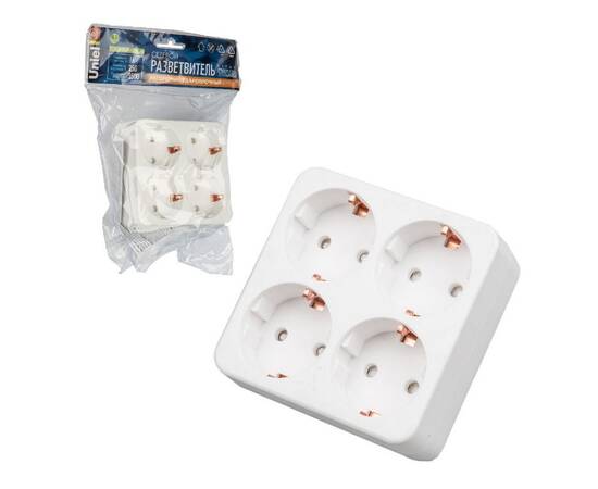 Сетевой разветвитель Uniel S-GES4-16S WHITE UL-00011241
