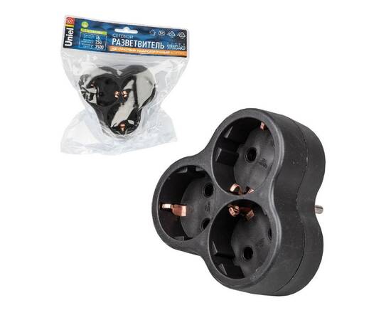 Сетевой разветвитель Uniel S-GES3-16F BLACK UL-00011236