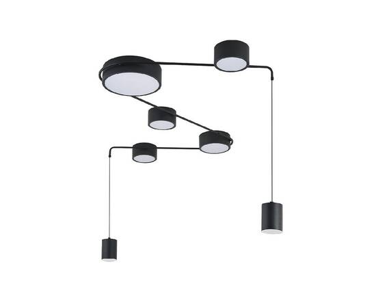 Потолочный светильник Indigo Modulo 14028/7С Black V000160L, изображение 2