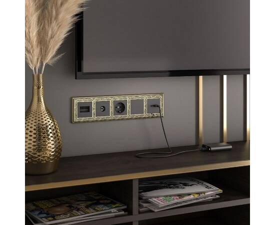 ТВ-розетка Werkel W1184008 4690389157042 a051625, изображение 3