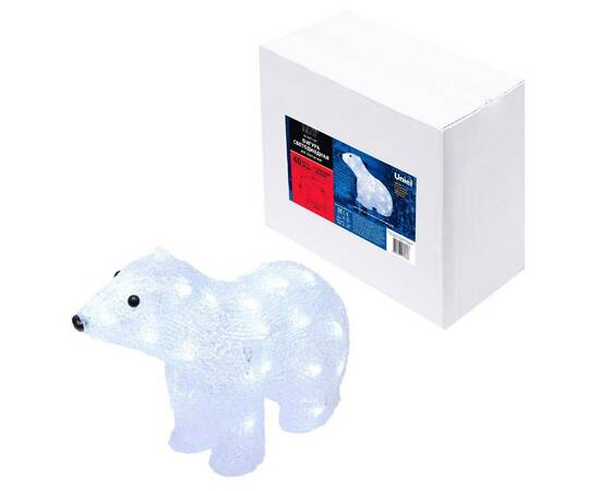 Фигура белый медведь Uniel ULD-M3125-040/STA WHITE IP20 WHITE BEAR-4 11037