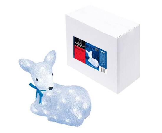 Фигура оленёнок Uniel ULD-M2926-040/STA WHITE IP20 LYING FAWN-1 11031