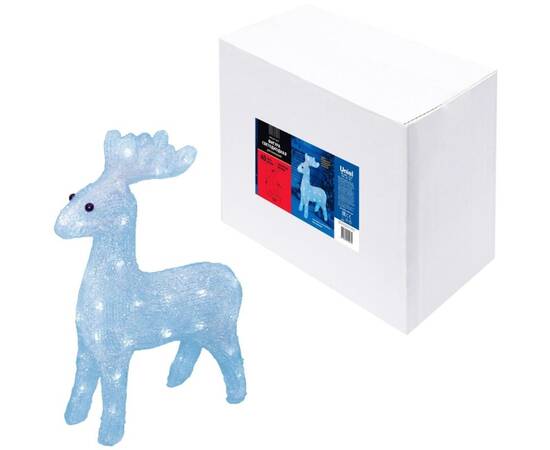 Фигура олень Uniel ULD-M3739-040/STA WHITE IP20 DEER 07953
