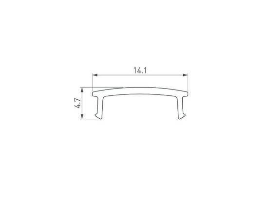 Экран Arlight ARH-DECORE-S12-3000 Flat Opal 052995, изображение 2
