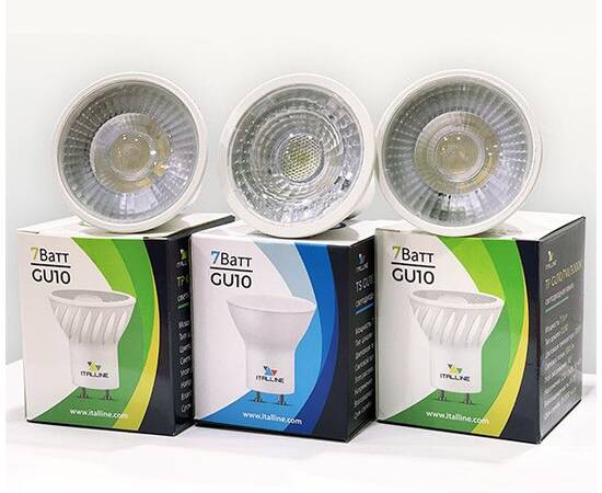 Светодиодная лампа Italline TP GU10/7W/4000K, изображение 2