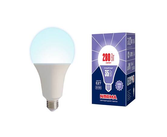 Лампа светодиодная Volpe Norma LED-A95-35W/6500K/E27/FR/NR картон UL-00005609