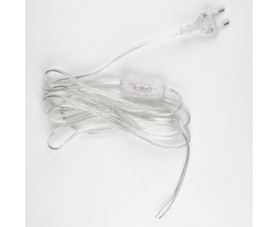 Сетевой шнур Uniel UCX-C12/01A-450 CLEAR UL-00007235