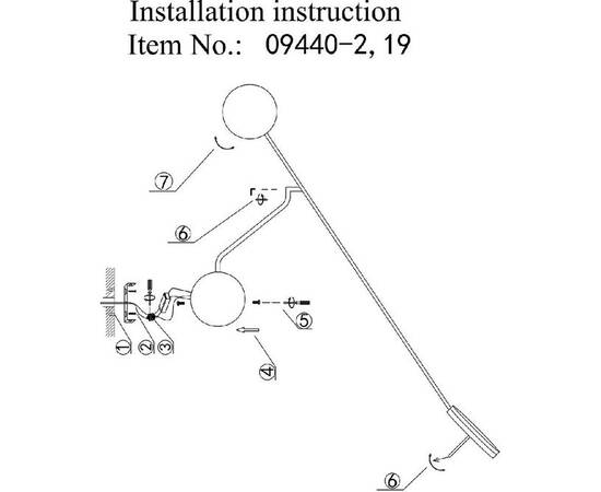 Настенный светильник Kink Light Некси 09440-2,19(3000K), изображение 2