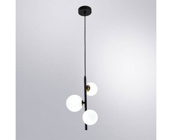 Подвесной светильник Arte Lamp Gemini A2243SP-3BK, изображение 2