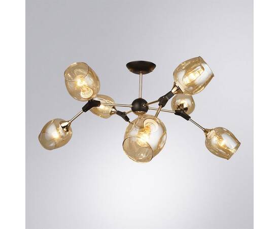 Люстра на штанге Arte Lamp Seppia A4211PL-8BK, изображение 2