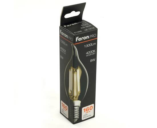 Лампа светодиодная Feron LB-1218 E14 8W 4000K 51266, изображение 9