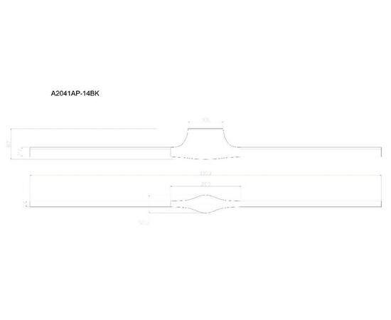 Настенный светильник Arte Lamp Gacrux A2041AP-14BK, изображение 3
