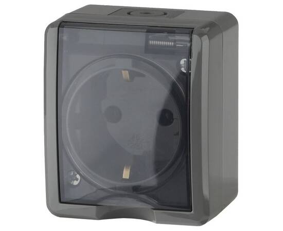 Розетка ЭРА Эксперт 2P E со шторками 11-2402-03 Б0020715