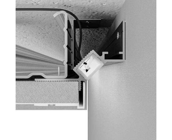 Теневой профиль под ГКЛ потолок Arte Lamp Gap A670206, изображение 3