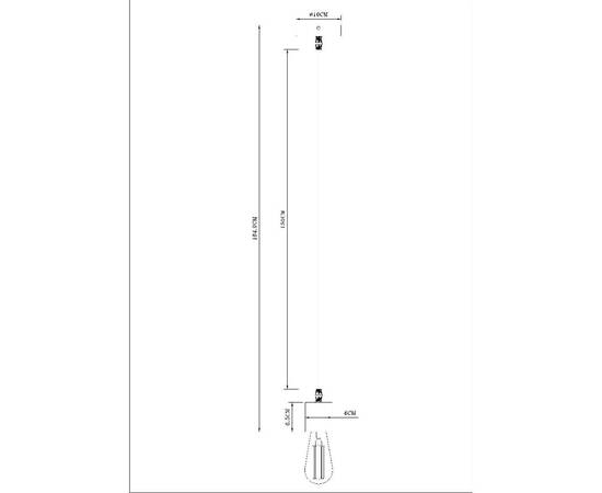 Подвесной светильник Arte Lamp Mark A7048SP-1BK, изображение 2